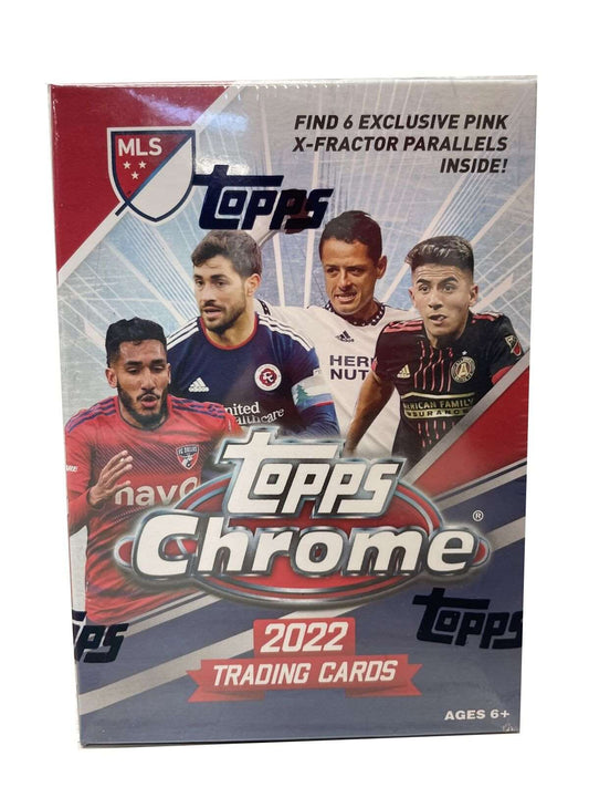 2022 Topps Chrome MLS Soccer 6-Pack Blaster Box