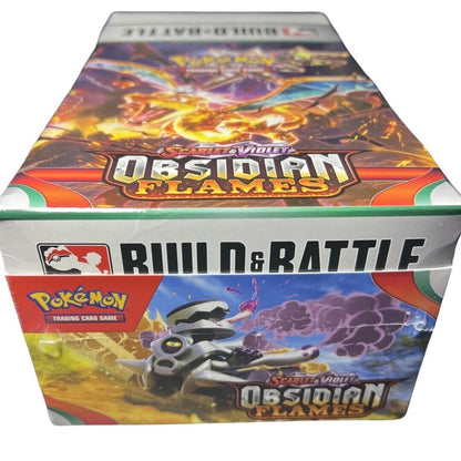 Pokemon Scarlet & Violet Obsidian Flames Build and Battle Display Box