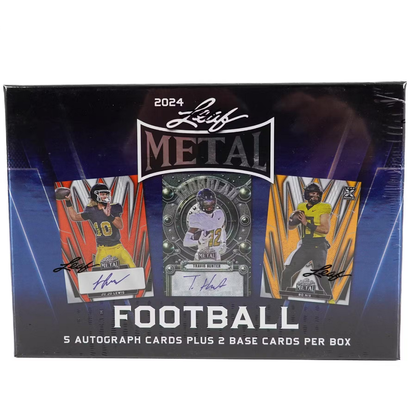 2024 Leaf Metal Football Hobby Box