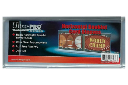 Ultra Pro Horizontal Booklet Card Sleeves Pack