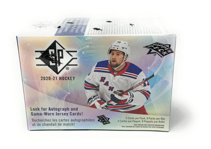 2020-21 Upper Deck SP Hockey 8-Pack Blaster Box