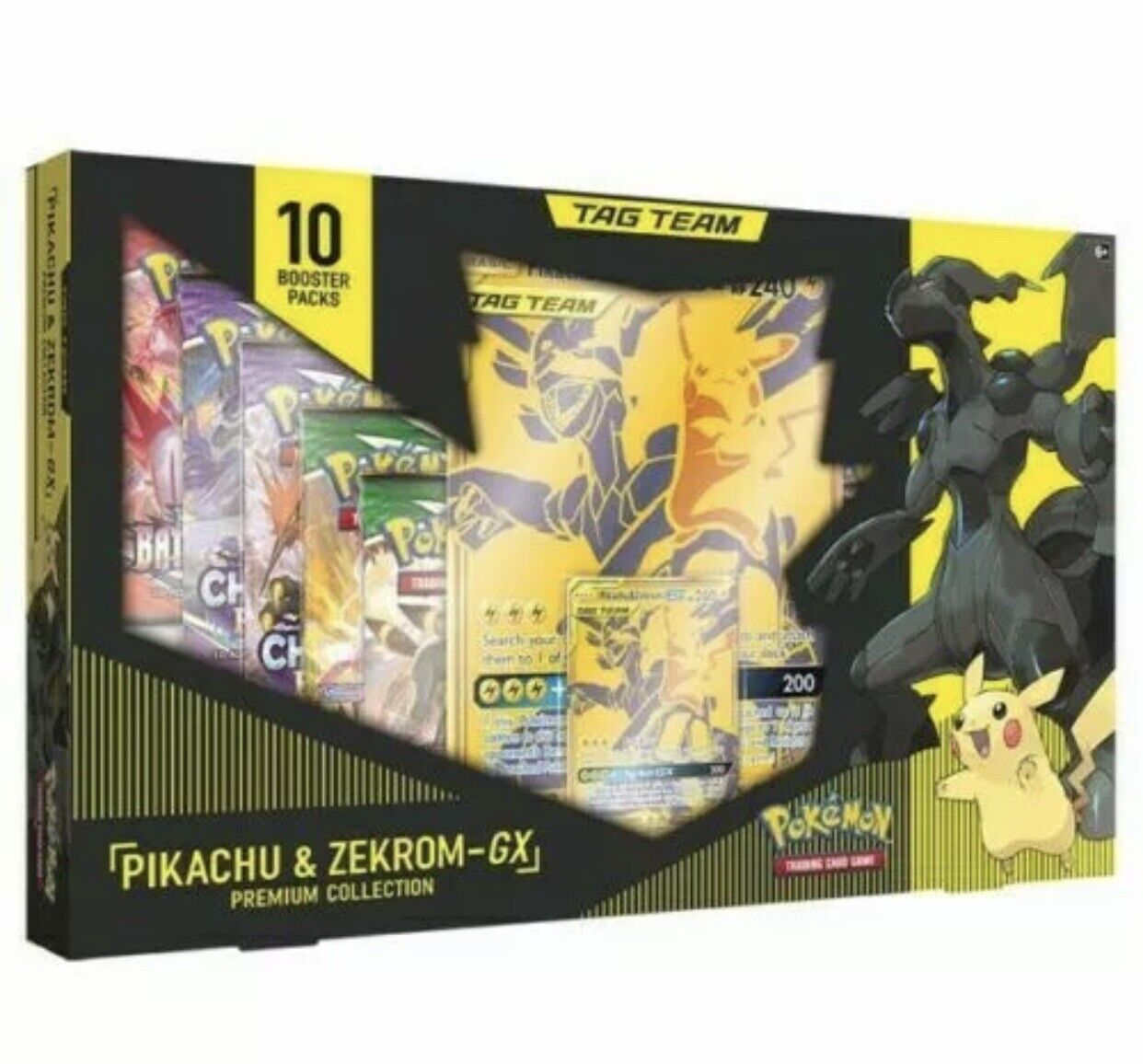 Pokemon Pikachu & Zekrom-GX Premium Collection Box