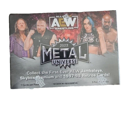 2022 Skybox Metal Universe AEW All Elite Wrestling Blaster Box