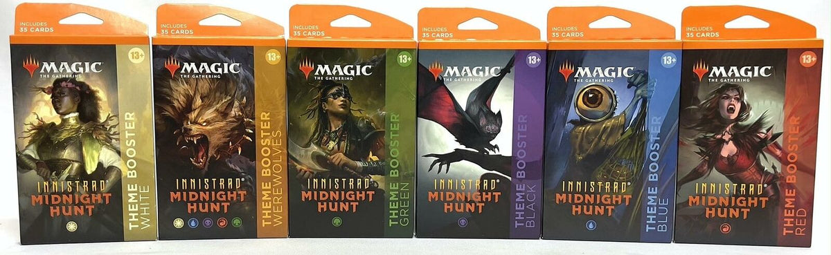 Magic The Gathering Midnight Hunt Theme Booster Box