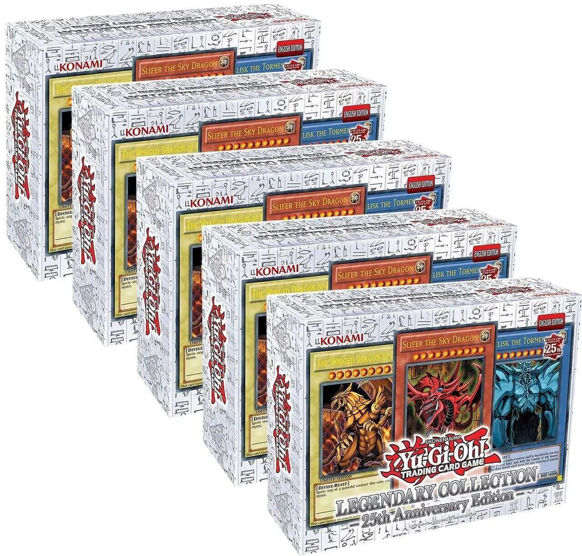 Legendary Collection Box Yu Gi Oh! - 25 Anniversary Legendary Collection Display Box – Shikdar ...