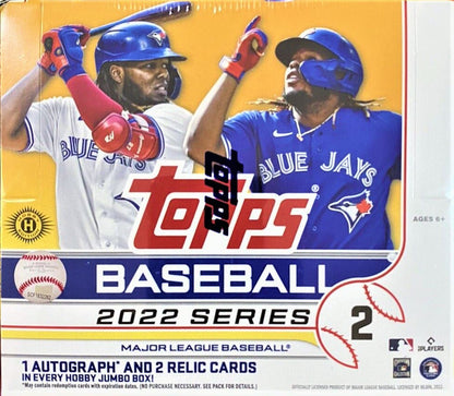 2022 Topps Baseball Series 2 Jumbo Box