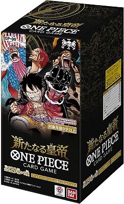 Bandai One Piece TCG OP09 Four Emperors Booster Box- Japanese