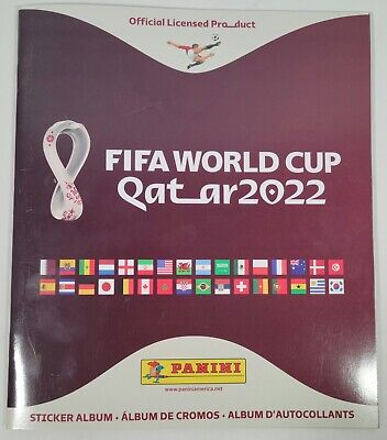 2022 Panini World Cup Soccer Sticker Collection Album