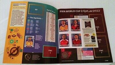 2022 Panini World Cup Soccer Sticker Collection Album