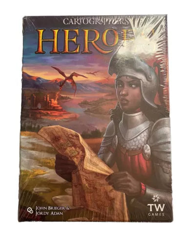 TW Games Cartographers Heroes Board Game