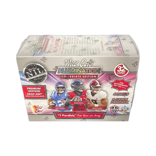 2021 Wild Card Alumination Collegiate Edition Football Premium Blaster Box