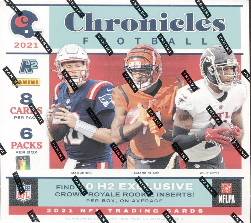 2021 Panini Chronicles Football H2 Hybrid Box