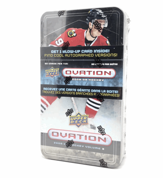 2008-09 Upper Deck Ovation Volume 3 Hockey Tin