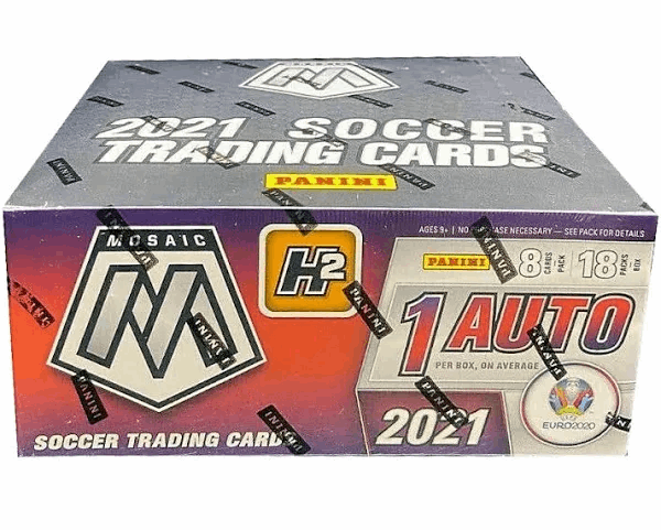 2021 Panini Mosaic UEFA Euro H2 Soccer Hobby Box