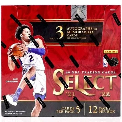 2021-22 Panini Select Basketball Hobby Box