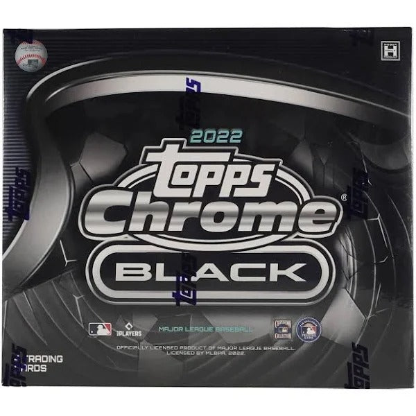 2022 Topps Chrome Black Baseball Hobby Box