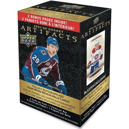 2021-22 Upper Deck Artifacts Hockey Blaster Box