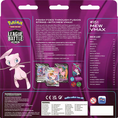 Pokemon Mew VMAX League Battle Deck