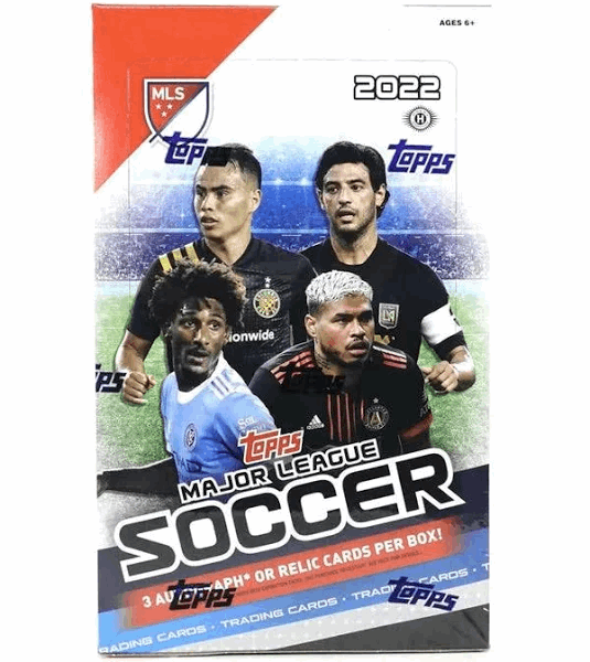 2022 Topps MLS Major League Soccer Hobby Box