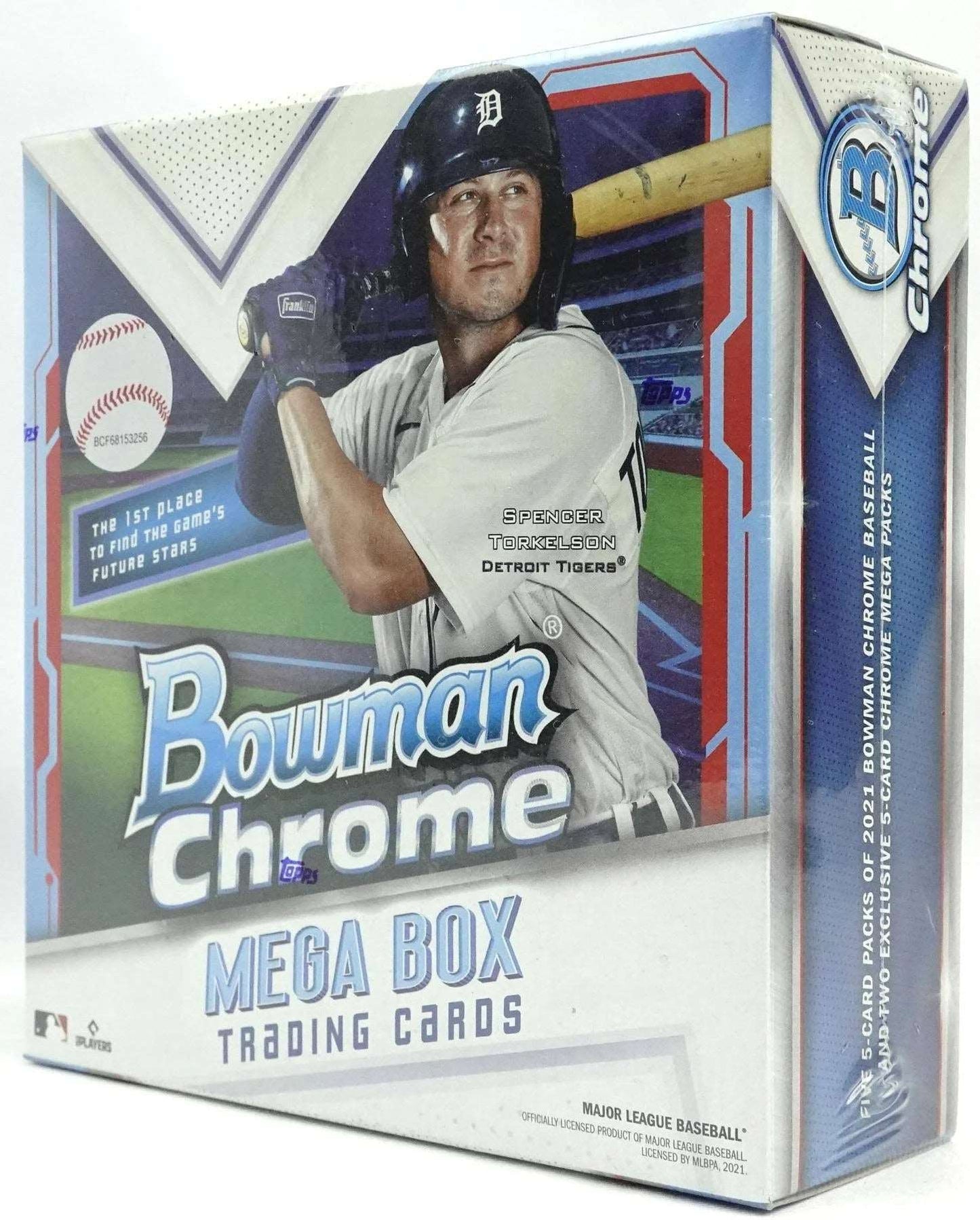 2021 Bowman Chrome Baseball Mega Box