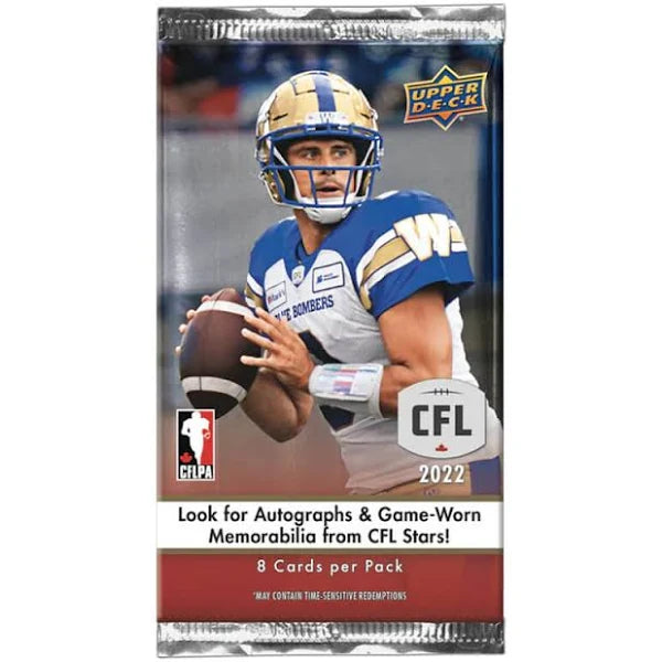 2022 Upper Deck CFL Football Pack