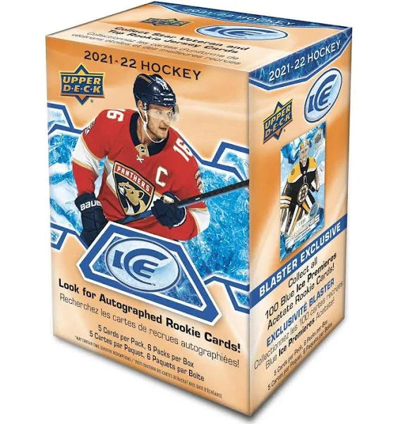 2021-22 Upper Deck Ice Hockey Blaster Box