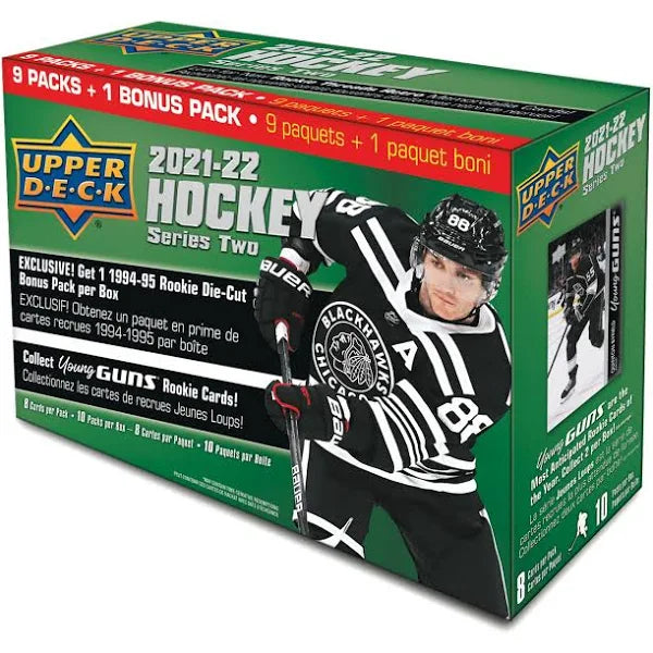 2021-22 Upper Deck Series 2 Hockey Mega Blaster Box