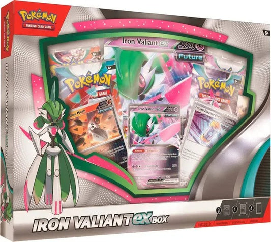 Pokemon Roaring Moon/ Iron Valiant EX Box