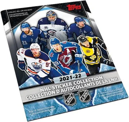 2021-22 Topps NHL Hockey Sticker Album