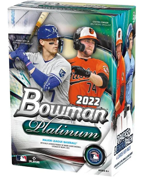 2022 Topps Bowman Platinum MLB Baseball Blaster Box