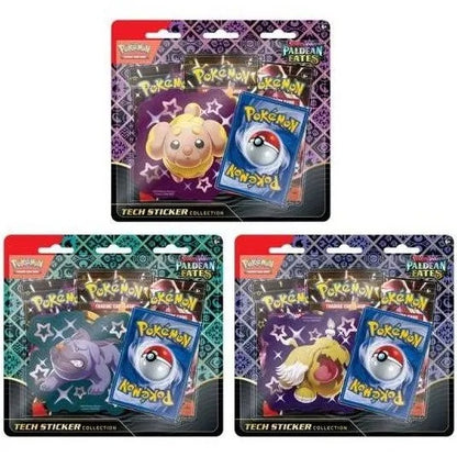 Pokemon Scarlet & Violet Paldean Fates Tech Sticker Collection