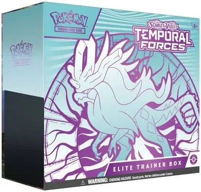 Pokemon Scarlet & Violet Temporal Forces Elite Trainer Box