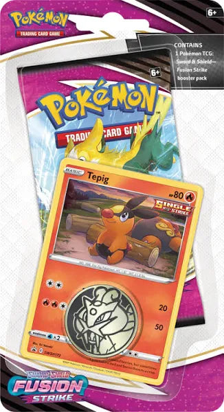 Pokemon Sword & Shield Fusion Strike Checklane Blister Pack