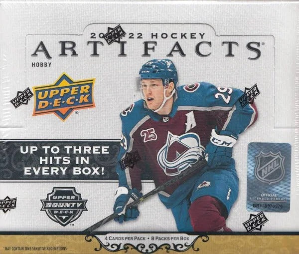 2021-22 Upper Deck Artifacts Hockey Hobby Box