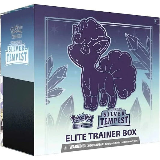 Pokemon Sword & Shield Silver Tempest Elite Trainer Case (Case of 10 Boxes)