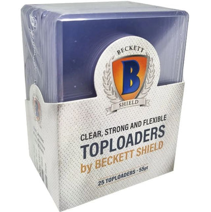 Beckett Shield Toploader 55pt (paquet de 25ct) - Lot de 2