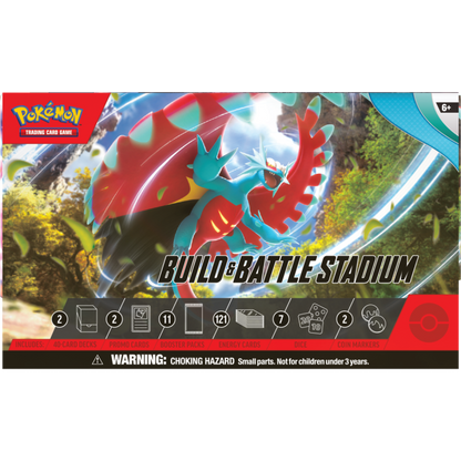 Pokemon SV04 Paradox Rift Build & Battle Stadium Box