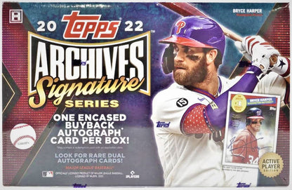 2022 Topps Archives Signature Series  Baseball Hobby Box