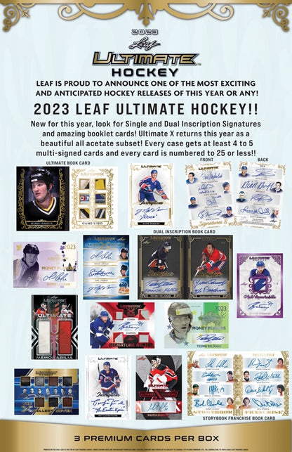 2023 Leaf Ultimate Hockey Hobby Box