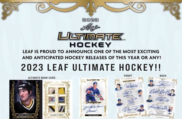 2023 Leaf Ultimate Hockey Hobby Box