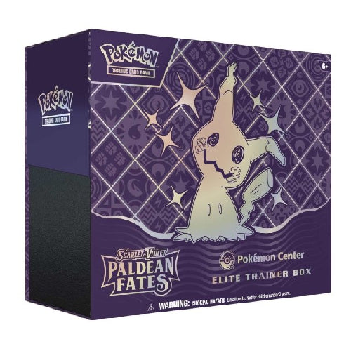 Pokemon Scarlet & Violet Paldean Fates Elite Trainer Box