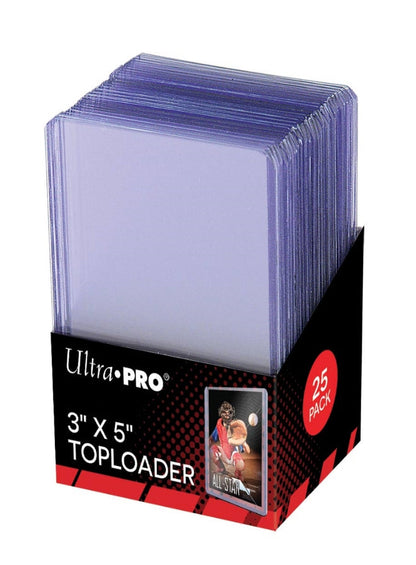 Ultra Pro 3" x 5" Tallboy Toploaders Pack