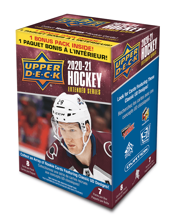 2020-21 Upper Deck Extended Series Hockey Blaster Box