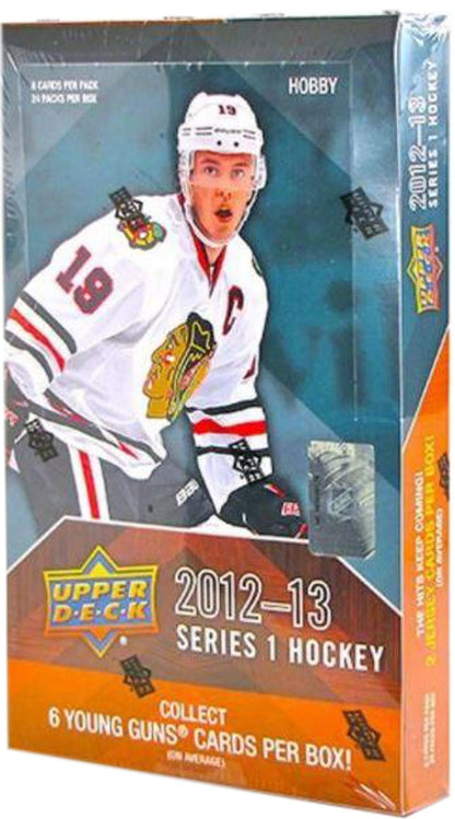 2012-13 Upper Deck Series 1 Hockey Hobby Box