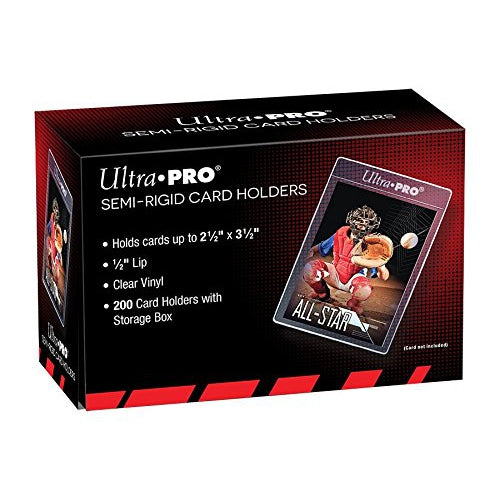 Ultra Pro Semi-Rigid Card Holders 200ct