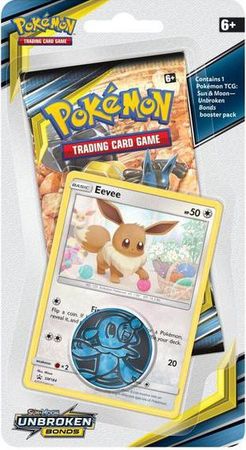 Pokemon Sun & Moon Unbroken Bond Checklane Blister Pack