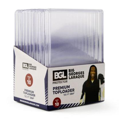 BGL Premium Toploaders 3"X4"