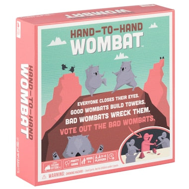 Exploding Kittens Hand To Hand Wombat Party Board Game