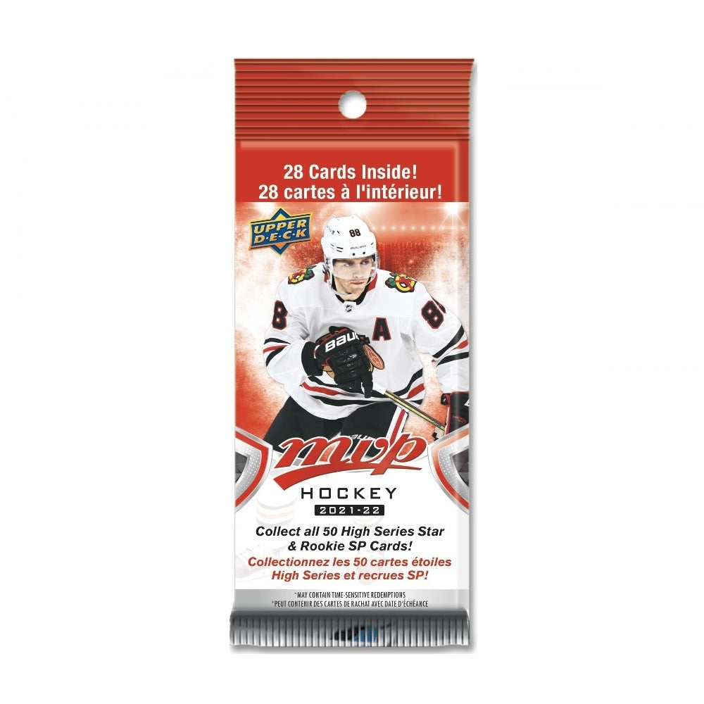 2021-22 Upper Deck MVP Hockey Fat Pack