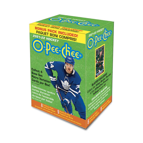 2021-22 Upper Deck O-Pee-Chee Hockey Blaster Box